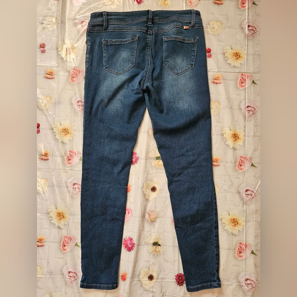 1822 'Butter' Denim Blue Jeggings  8/29 - Picture 3 of 9
